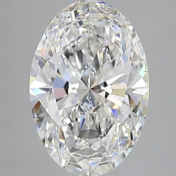 4.50ct Oval Lab Grown Diamond (Colour D, Clarity VS2, IGI Certified)