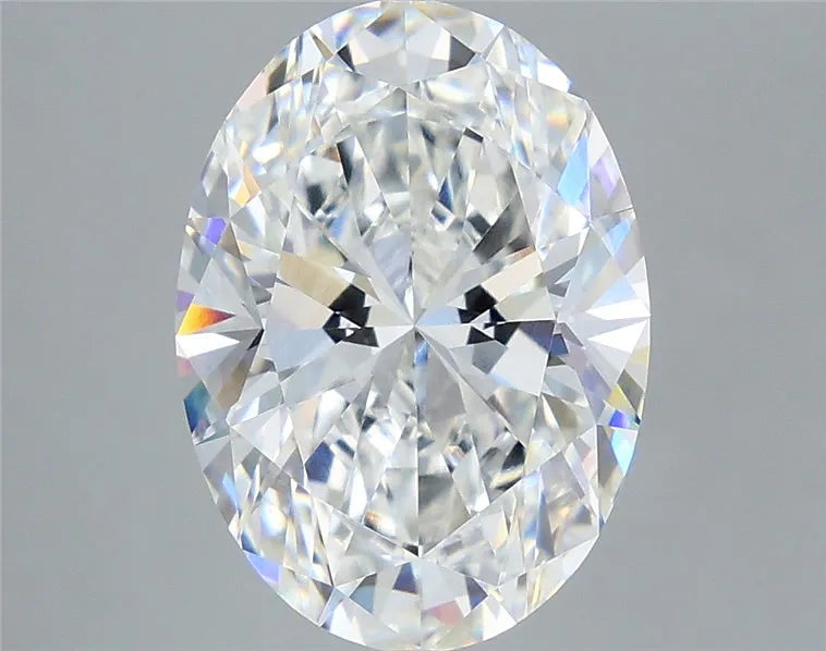 4.50ct Oval Lab Grown Diamond (Colour F, Clarity VVS2, IGI Certified)