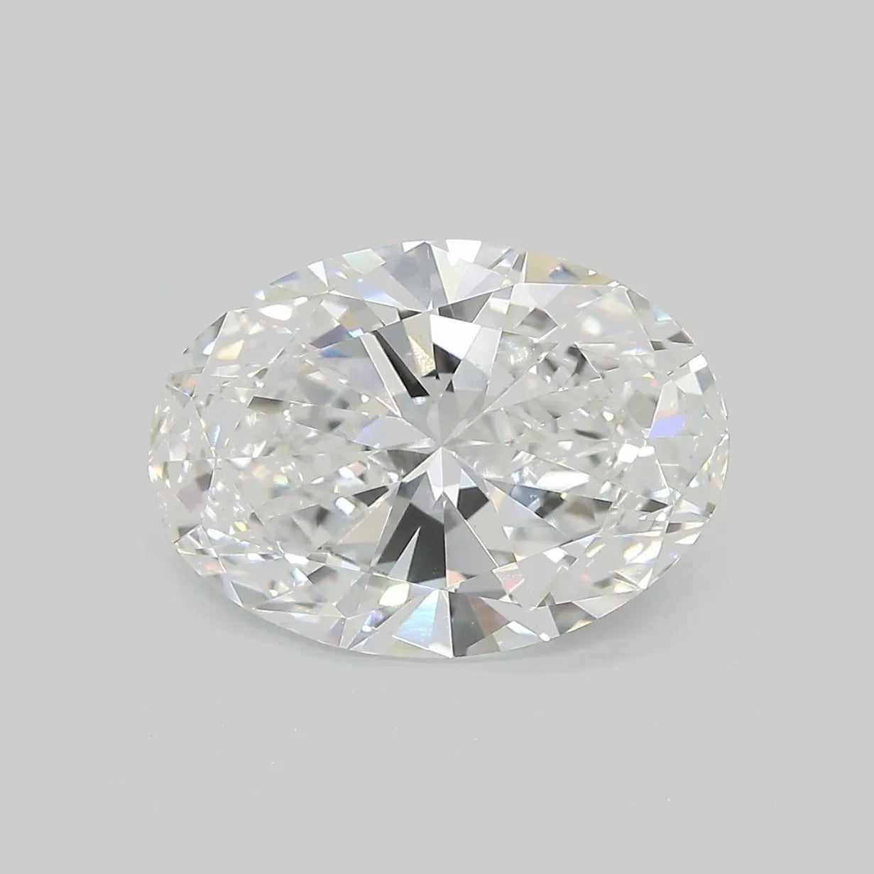 4.51ct Oval Lab Grown Diamond (Colour E, Clarity VVS2, IGI Certified)
