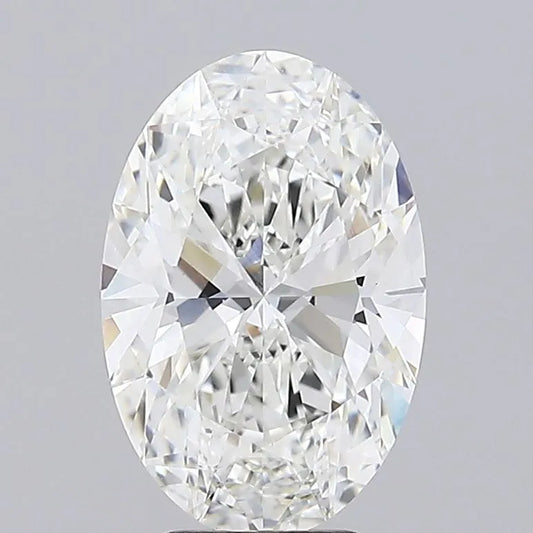 4.51ct Oval Lab Grown Diamond (Colour F, Clarity VVS2, IGI Certified)