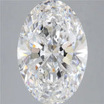 4.54ct Oval Lab Grown Diamond (Colour D, Clarity VVS2, IGI Certified)
