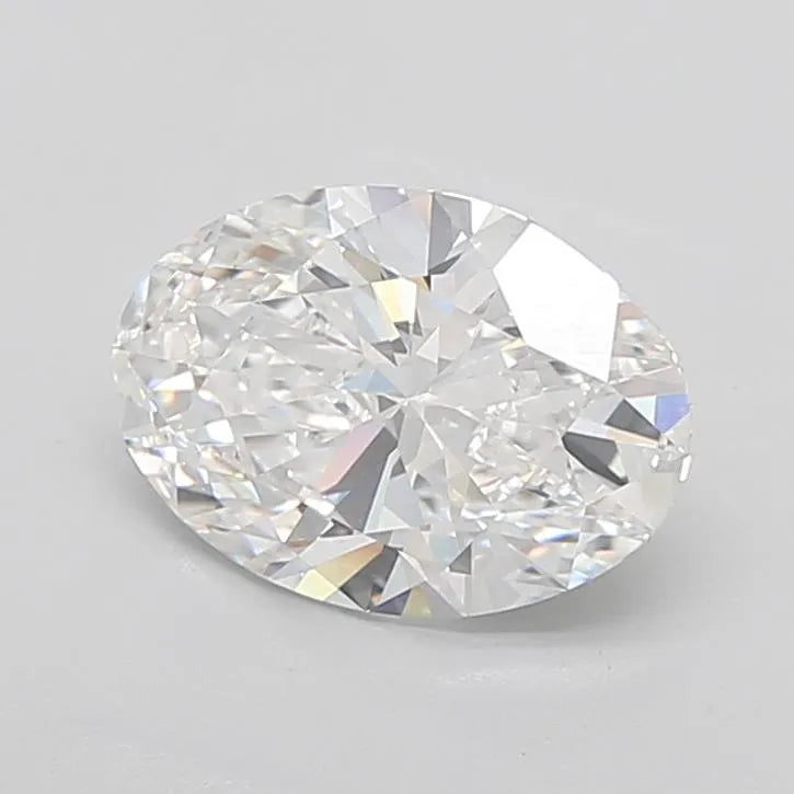 4.58ct Oval Lab Grown Diamond (Colour F, Clarity VVS2, IGI Certified)