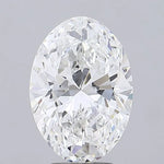 4.70ct Oval Lab Grown Diamond (Colour F, Clarity VVS2, IGI Certified)