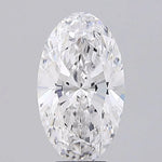 4.71ct Oval Lab Grown Diamond (Colour F, Clarity VVS2, IGI Certified)