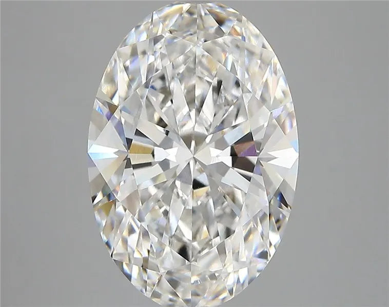 4.86ct Oval Lab Grown Diamond (Colour F, Clarity VVS1, IGI Certified)