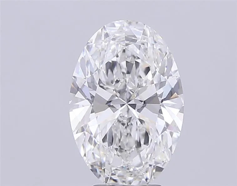 4.93ct Oval Lab Grown Diamond (Colour E, Clarity VVS2, IGI Certified)