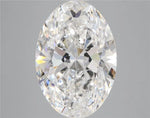 4.95ct Oval Lab Grown Diamond (Colour D, Clarity VS1, IGI Certified)