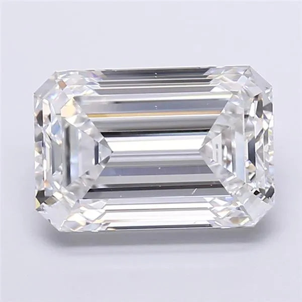 5.00ct Emerald Lab Grown Diamond (Colour D, Clarity VS2, IGI Certified)
