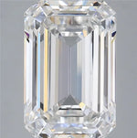 5.00ct Emerald Lab Grown Diamond (Colour D, Clarity VVS2, IGI Certified)