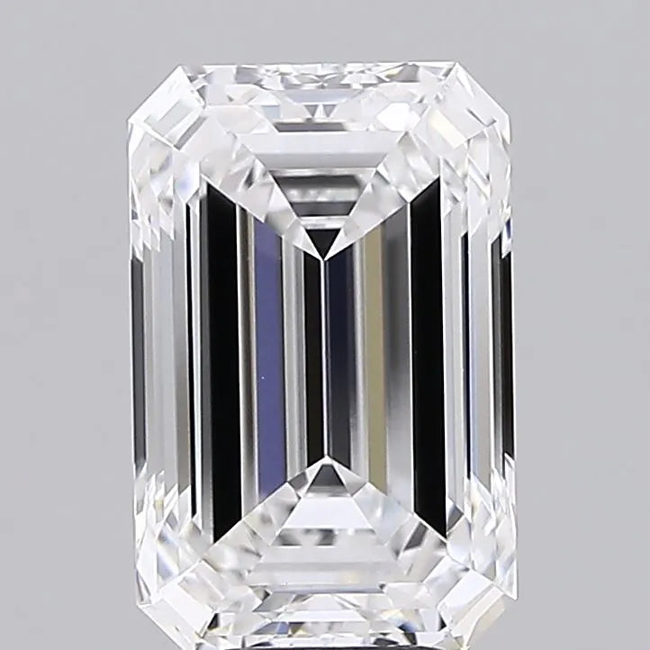 5.00ct Emerald Lab Grown Diamond (Colour D, Clarity VVS2, IGI Certified)