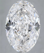 5.00ct Oval Lab Grown Diamond (Colour E, Clarity VVS1, IGI Certified)