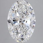 5.00ct Oval Lab Grown Diamond (Colour E, Clarity VVS2, IGI Certified)
