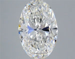 5.00ct Oval Lab Grown Diamond (Colour F, Clarity VVS2, IGI Certified)