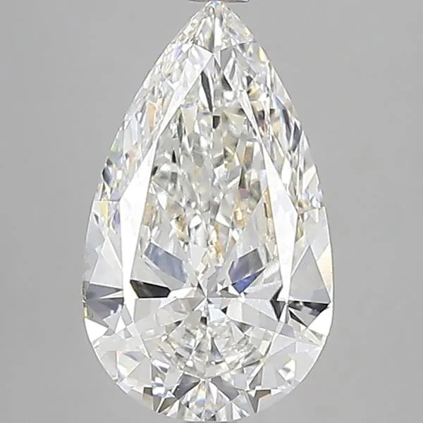 5.00ct Pear Lab Grown Diamond (Colour F, Clarity VVS2, IGI Certified)