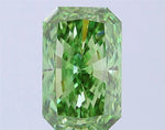 5.00ct Radiant Lab Grown Diamond (Colour Fancy Vivid Green, Clarity VS1, IGI Certified)