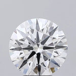 5.00ct Round Lab Grown Diamond (Colour E, Clarity VVS2, Cut ID, IGI Certified)
