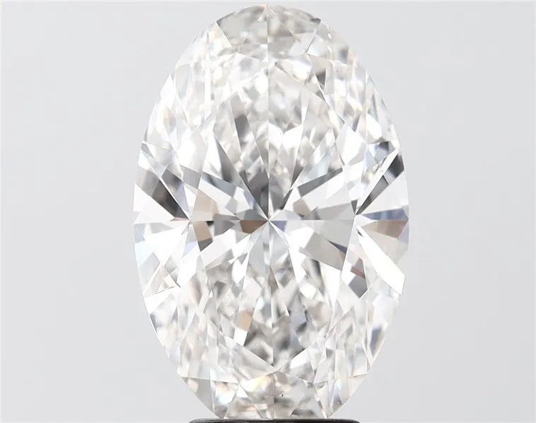 5.01ct Oval Lab Grown Diamond (Colour G, Clarity VVS2, IGI Certified)