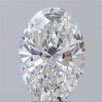 5.07ct Oval Lab Grown Diamond (Colour F, Clarity VVS2, IGI Certified)