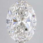 5.08ct Oval Lab Grown Diamond (Colour G, Clarity VVS2, IGI Certified)