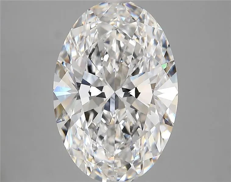 5.23ct Oval Lab Grown Diamond (Colour E, Clarity VVS2, IGI Certified)