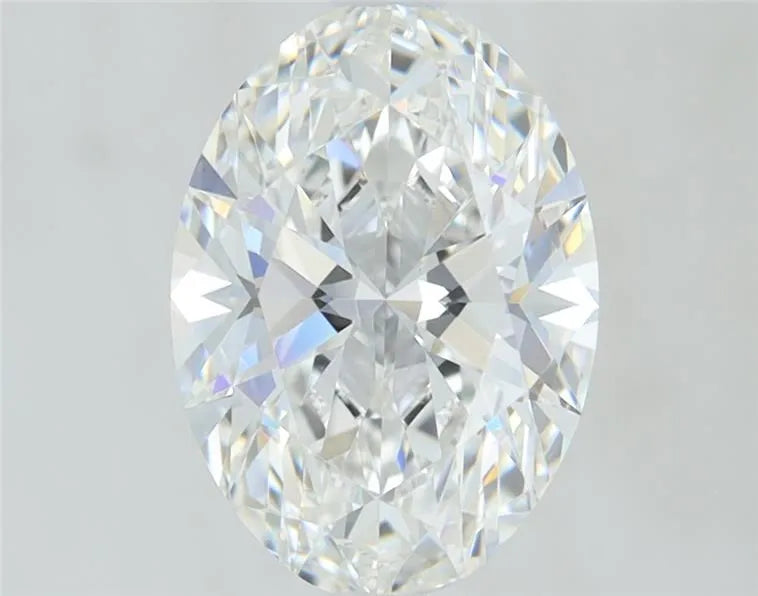 6.00ct Oval Lab Grown Diamond (Colour D, Clarity VVS2, IGI Certified)