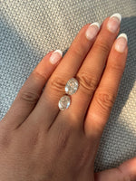 3.05ct oval champagne diamond, K colour VS1, alternate view