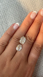 3.05ct oval champagne diamond, K colour VS1, alternate view