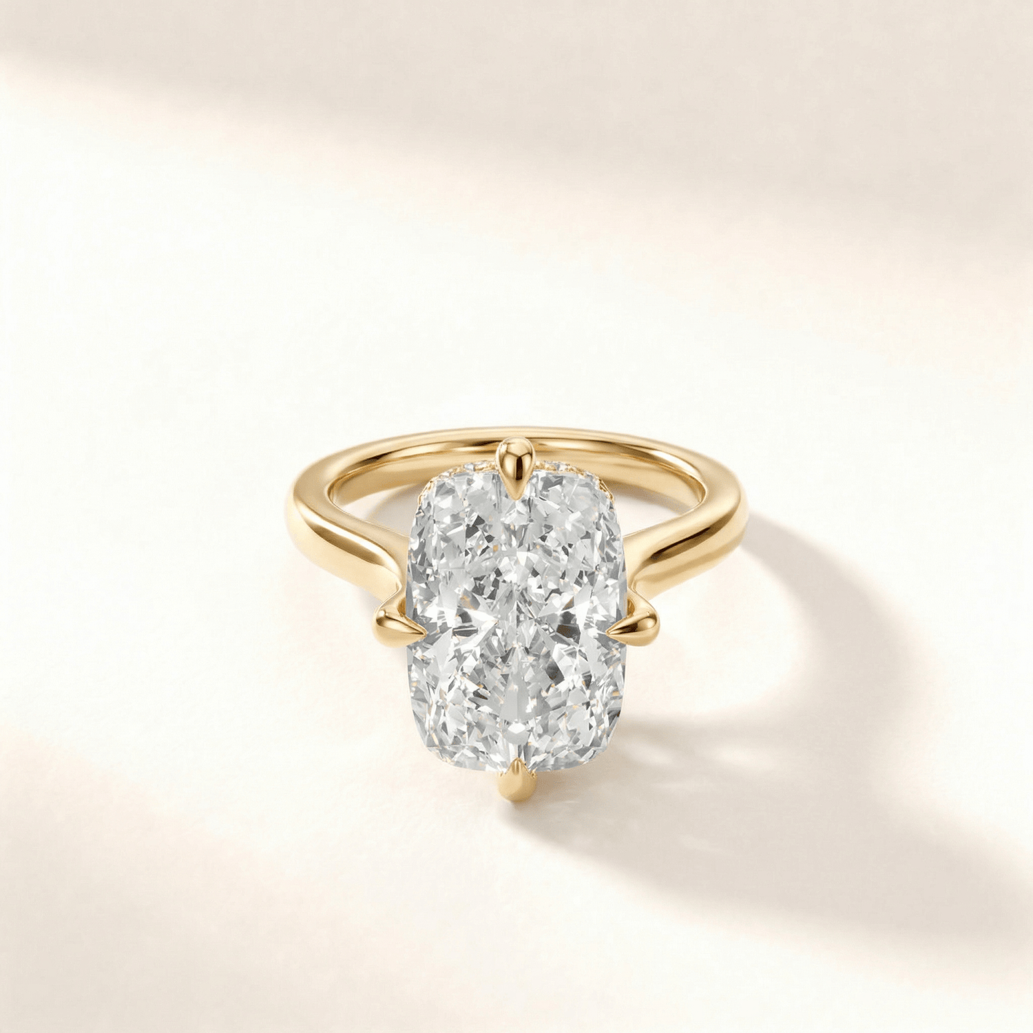 Cushion Compass Hidden Halo