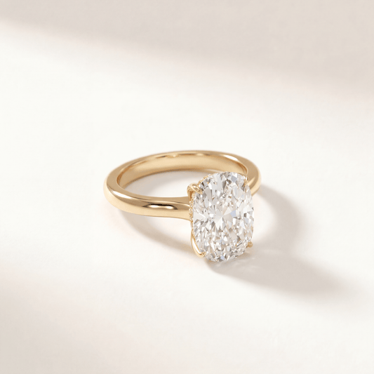 Cushion Tulip Curved Hidden Halo