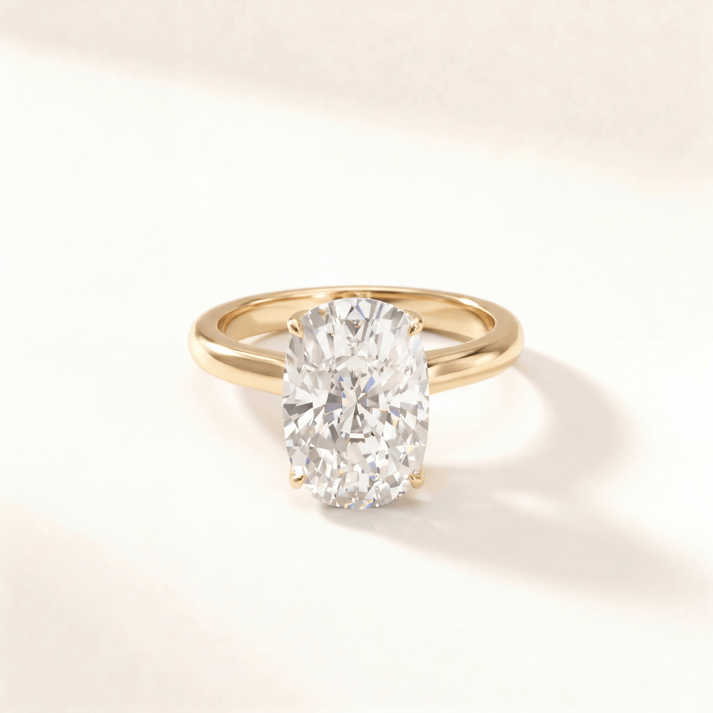 Cushion Tulip Curved Hidden Halo