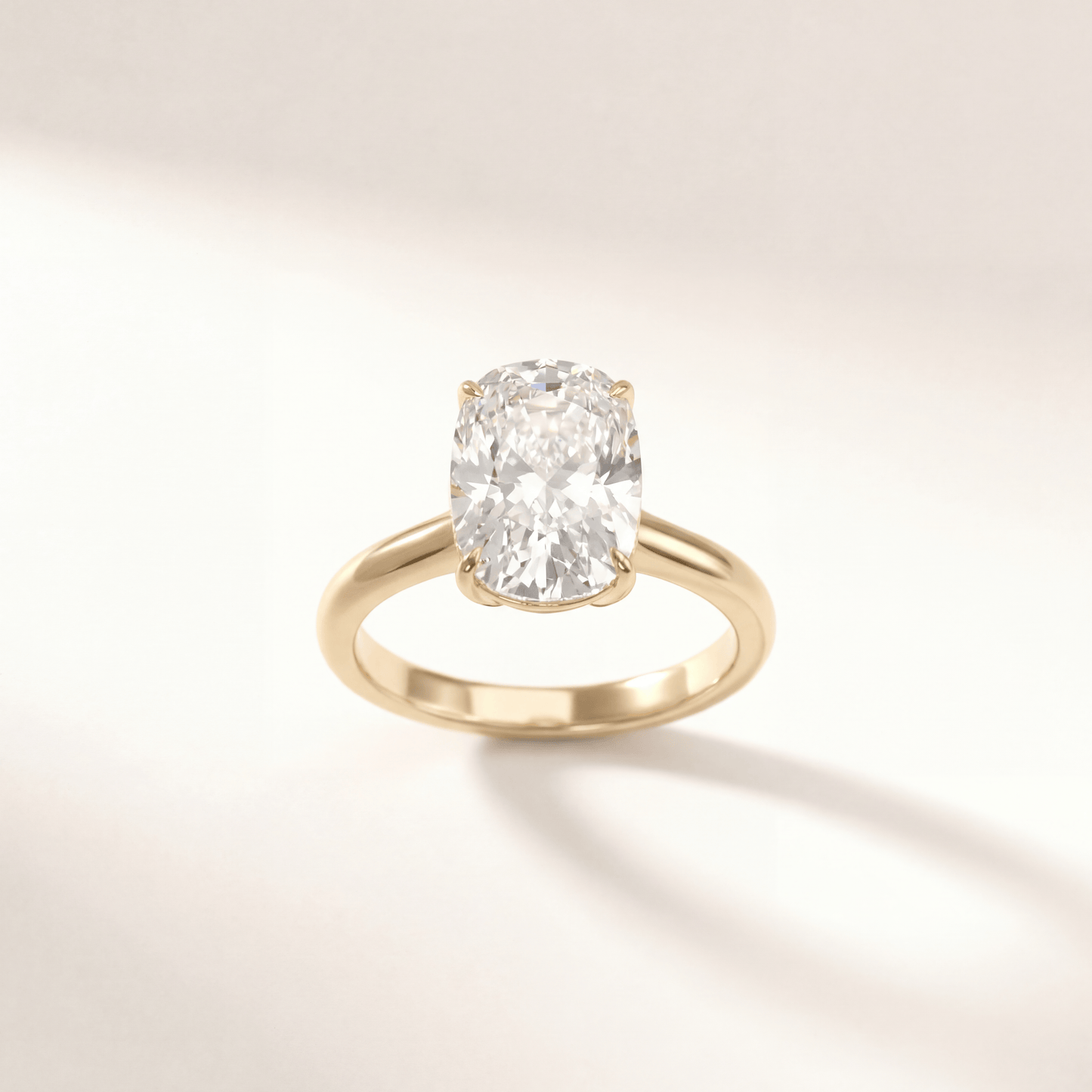 Cushion Tulip Curved Hidden Halo