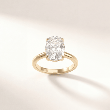 Cushion Tulip Curved Hidden Halo