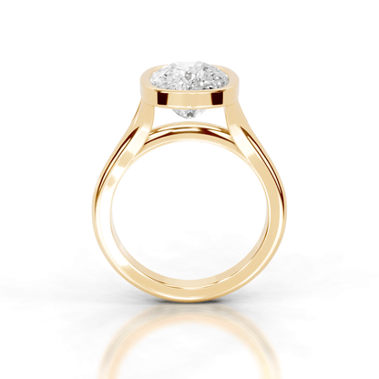 Full Bezel Split Shank