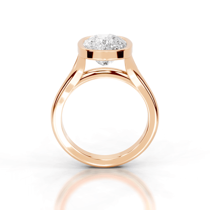 Full Bezel Split Shank