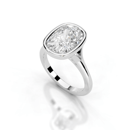 Full Bezel Split Shank