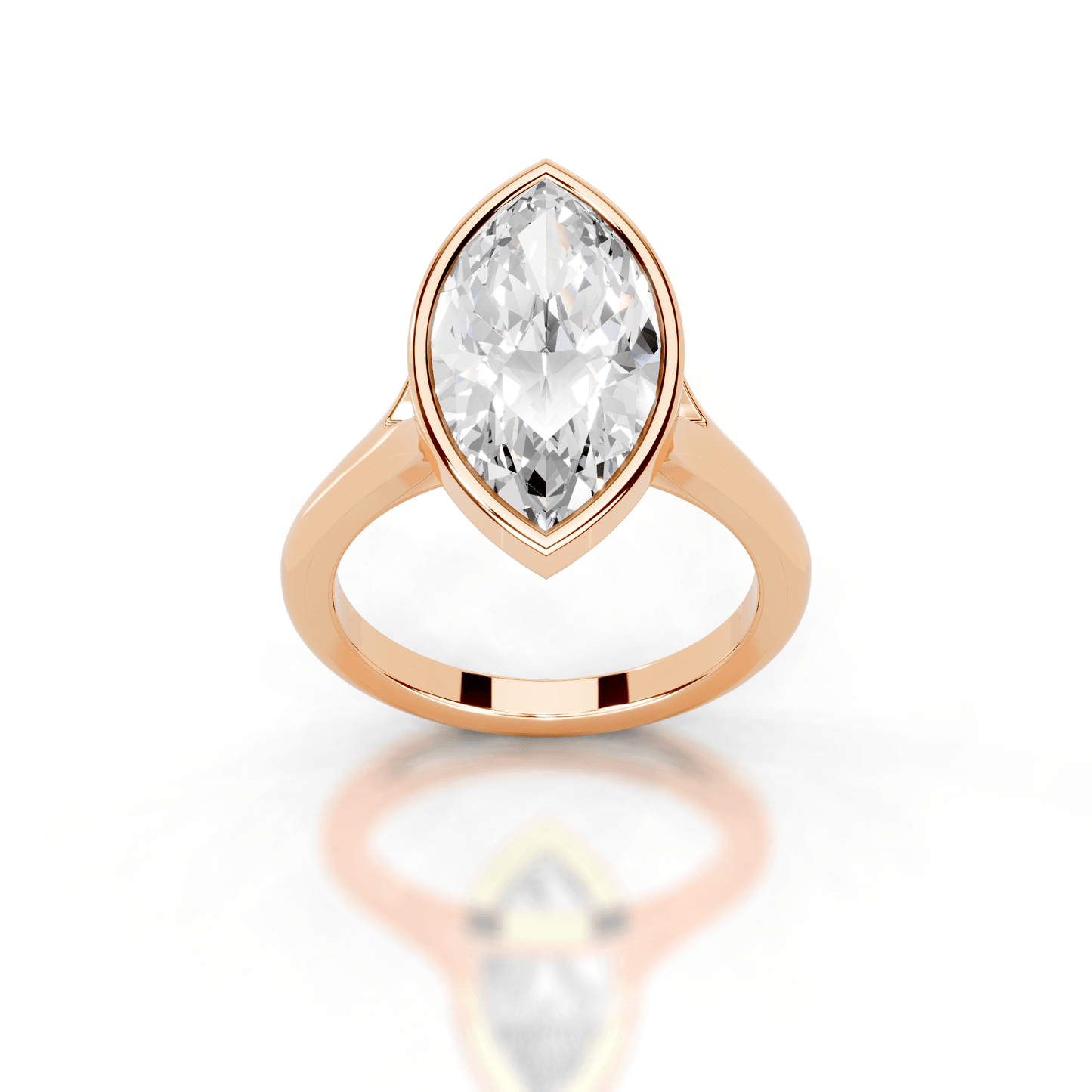 Full Bezel Split Shank