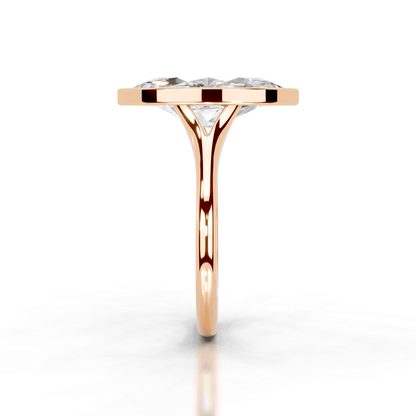 Full Bezel Split Shank