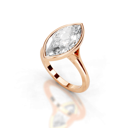 Full Bezel Split Shank