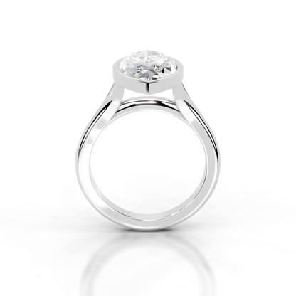 Full Bezel Split Shank