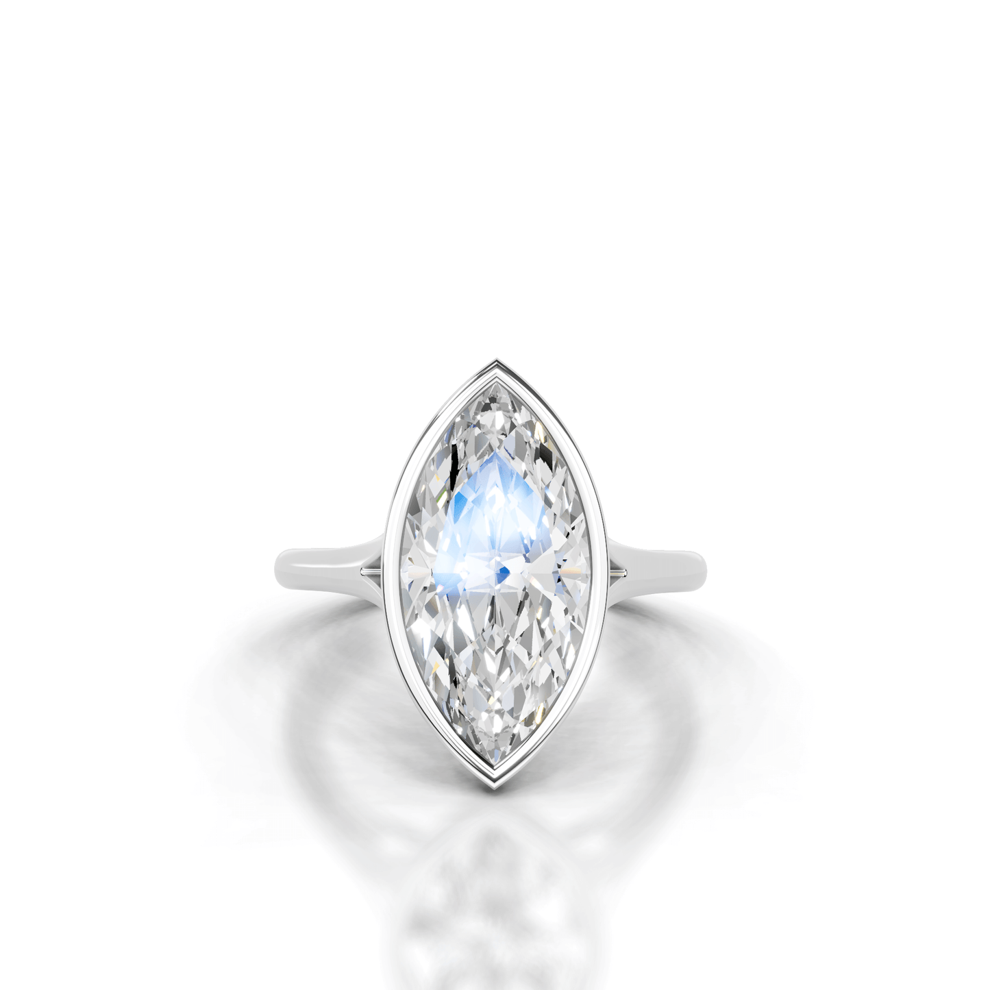 Full Bezel Split Shank