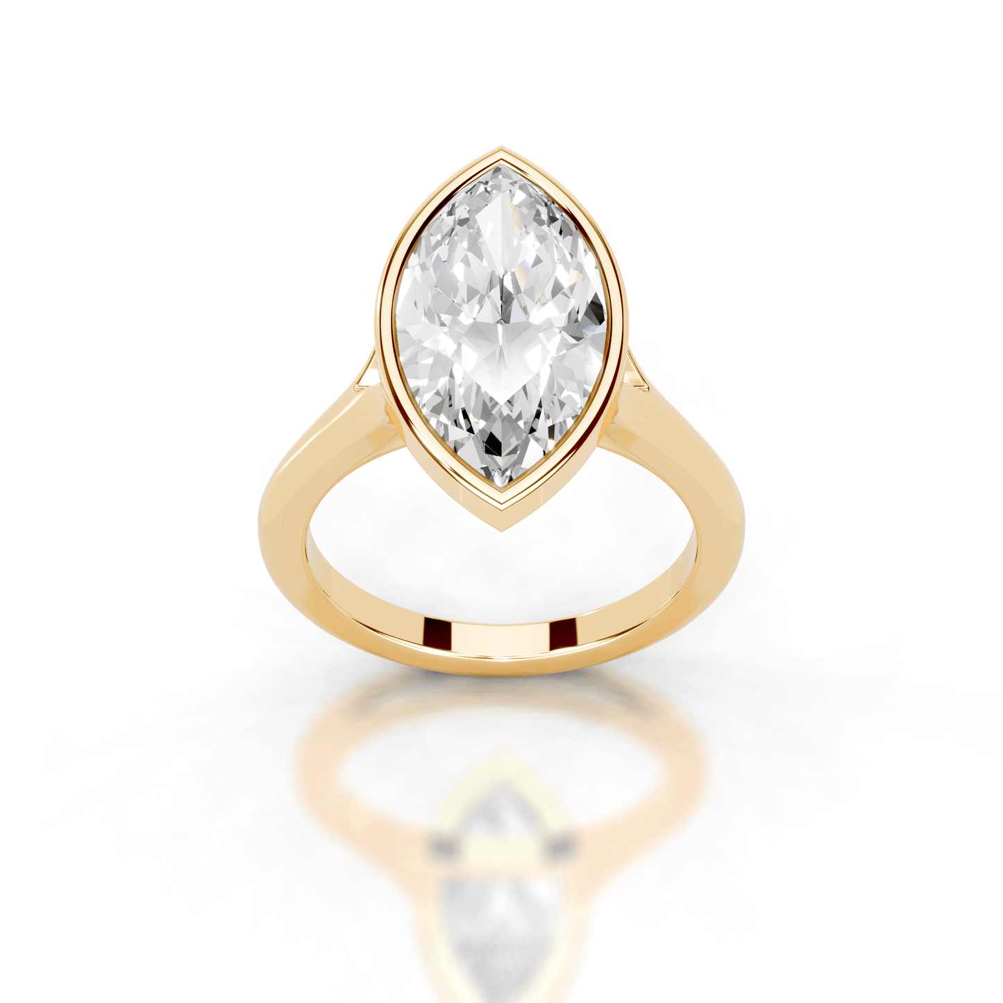 Full Bezel Split Shank