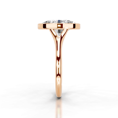 Full Bezel Split Shank