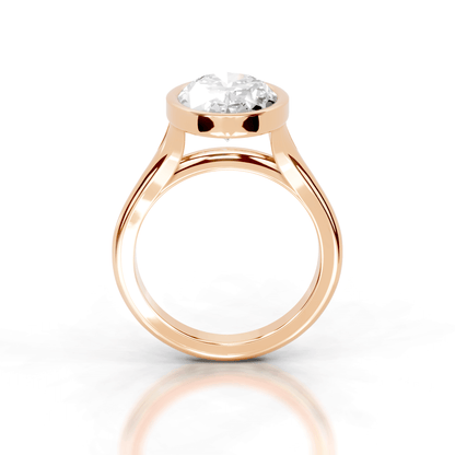 Full Bezel Split Shank