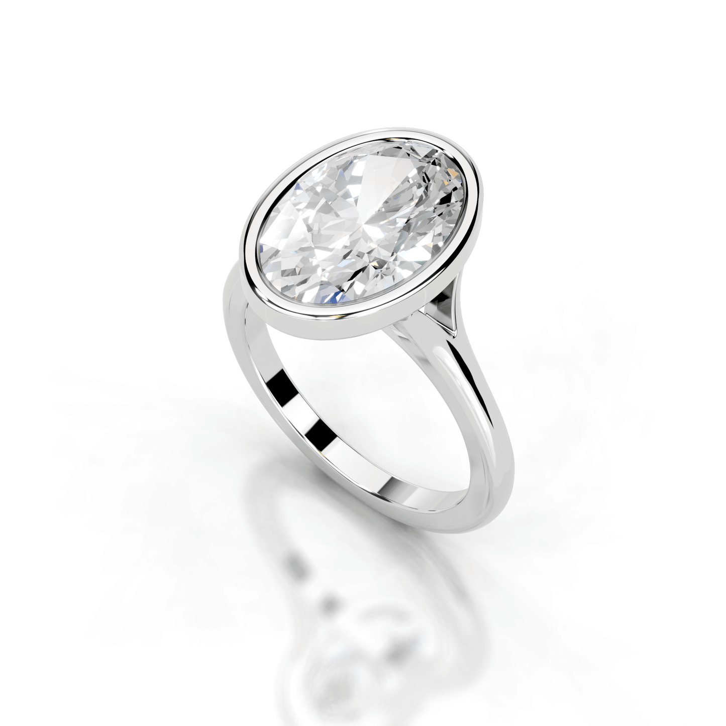 Full Bezel Split Shank