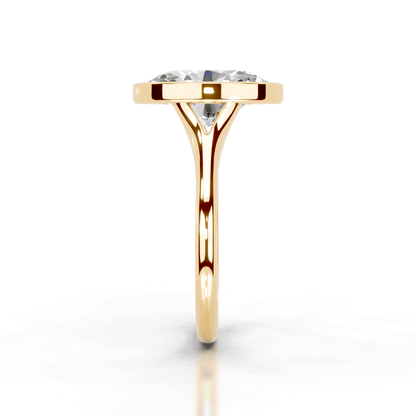 Full Bezel Split Shank