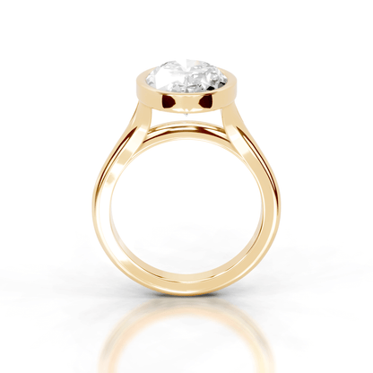 Full Bezel Split Shank