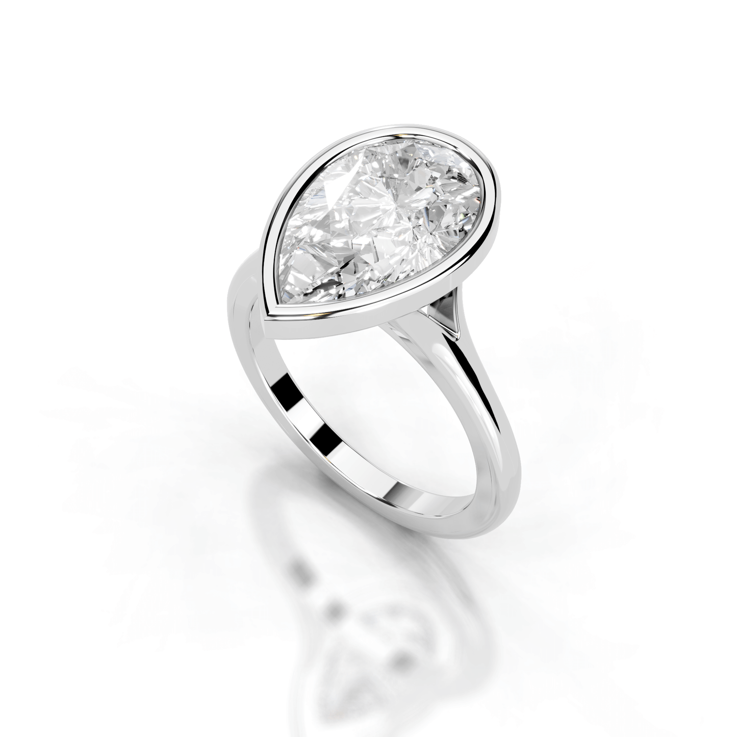 Full Bezel Split Shank