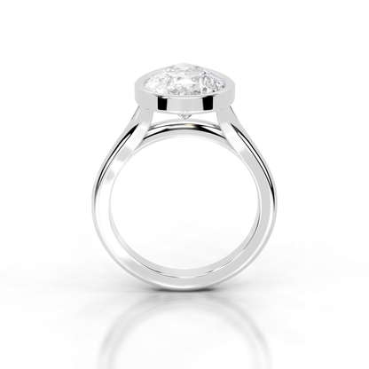 Full Bezel Split Shank