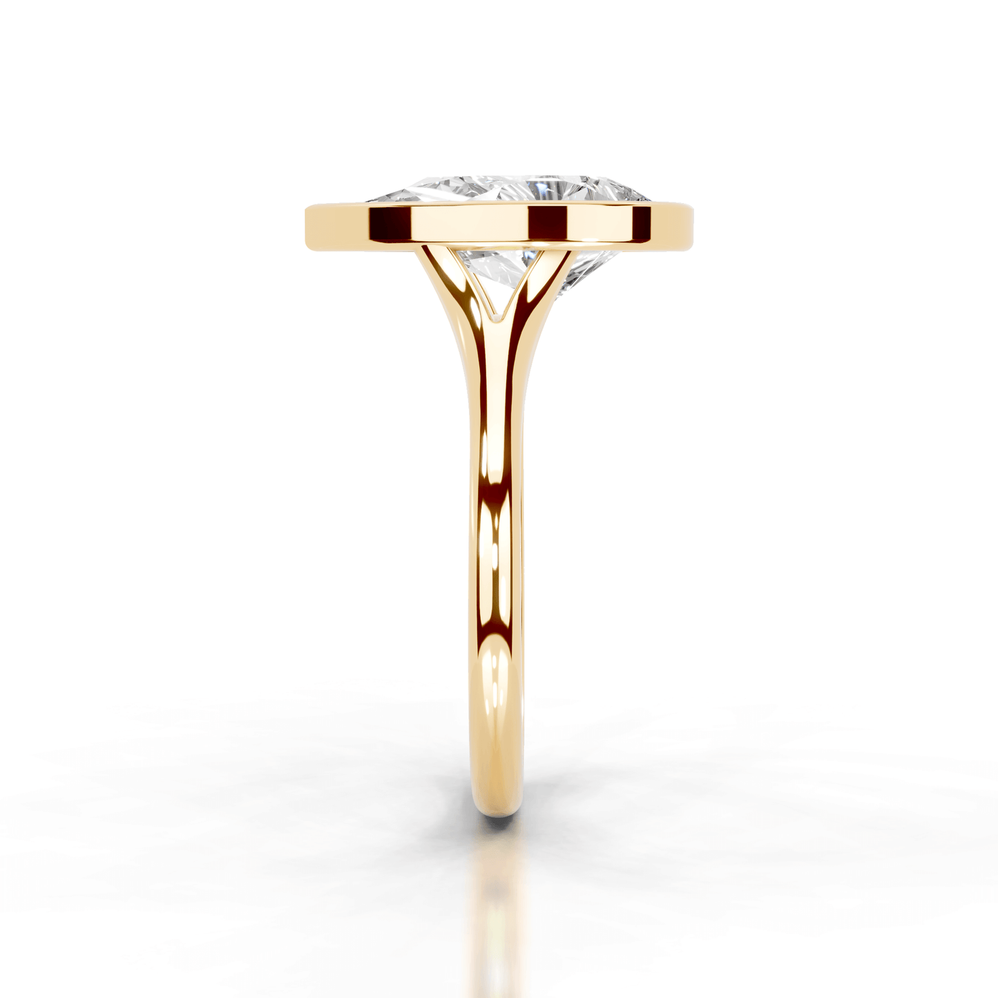 Full Bezel Split Shank