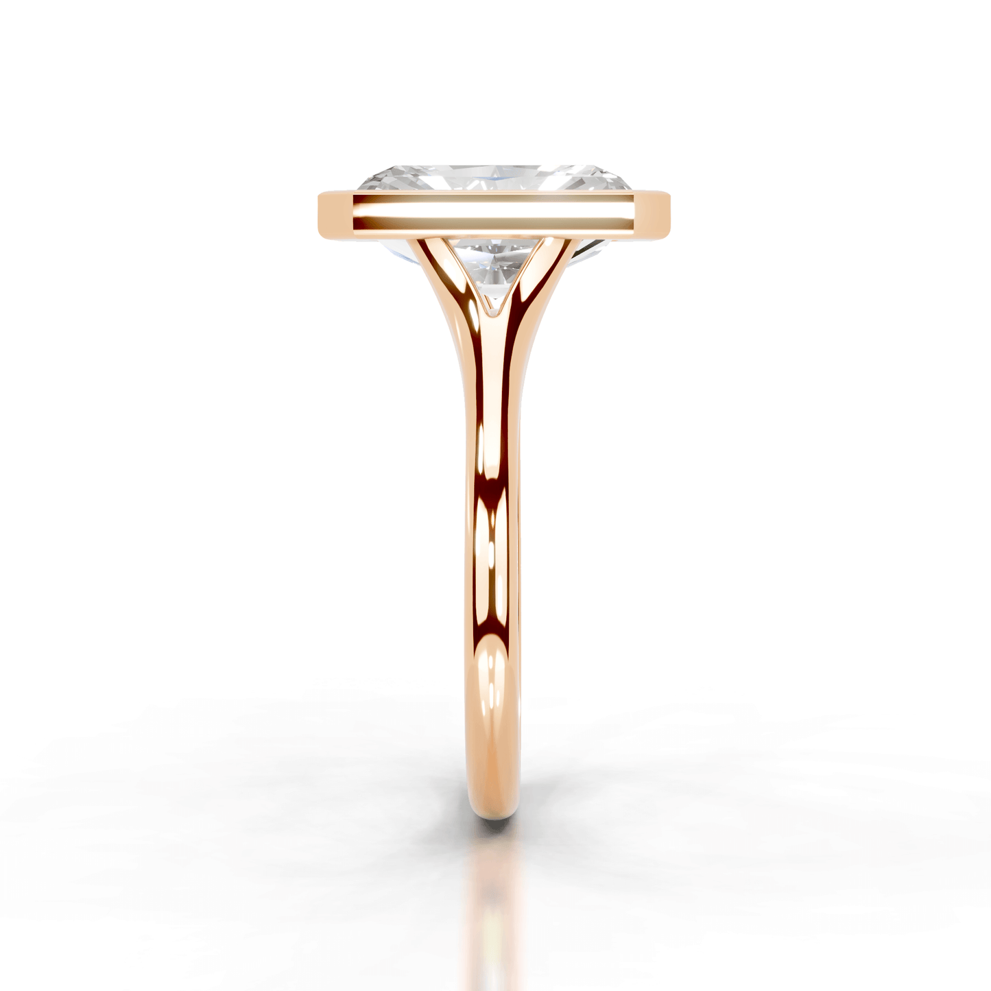 Full Bezel Split Shank